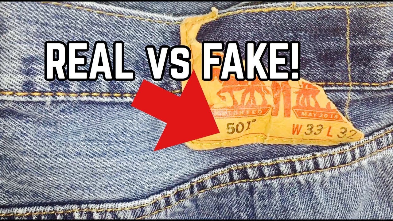 LEVI’S JEANS | REAL VS FAKE | HOW TO SPOT FAKE LEVI’S JEANS!