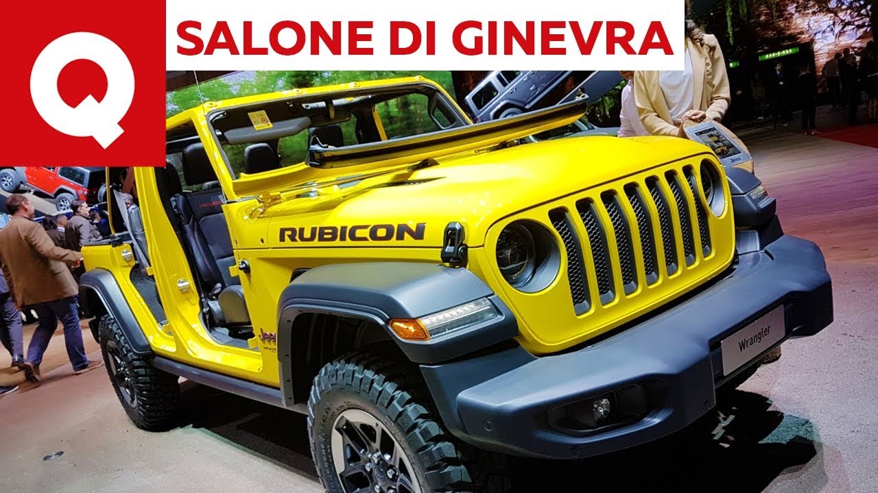 Nuova Jeep Wrangler: ecco i motori per l’Europa al Salone di Ginevra 2018