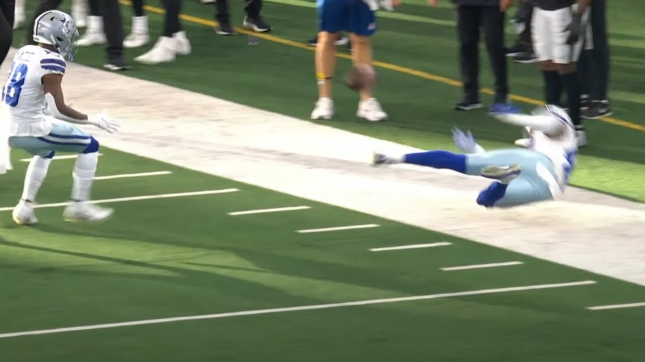 Cowboys make INSANE 200IQ fumble recovery that didn't count