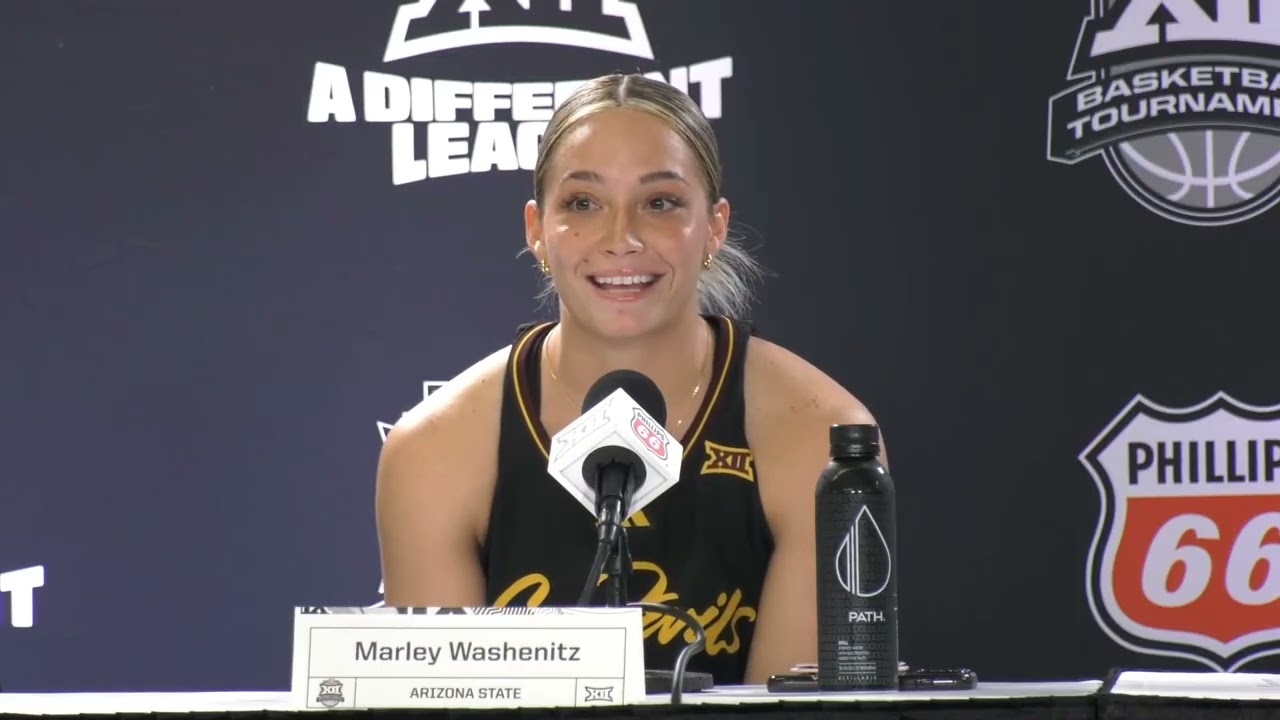 Sun Devil Women's Basketball Postgame Media Availability vs. WVU | Big 12 Tournament | 3.6.26