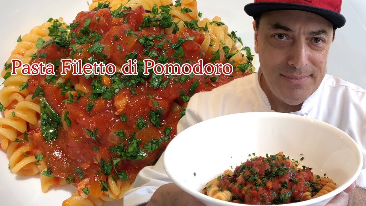Filetto di Pomodoro con Fusilli with Chef G.S. Argenti