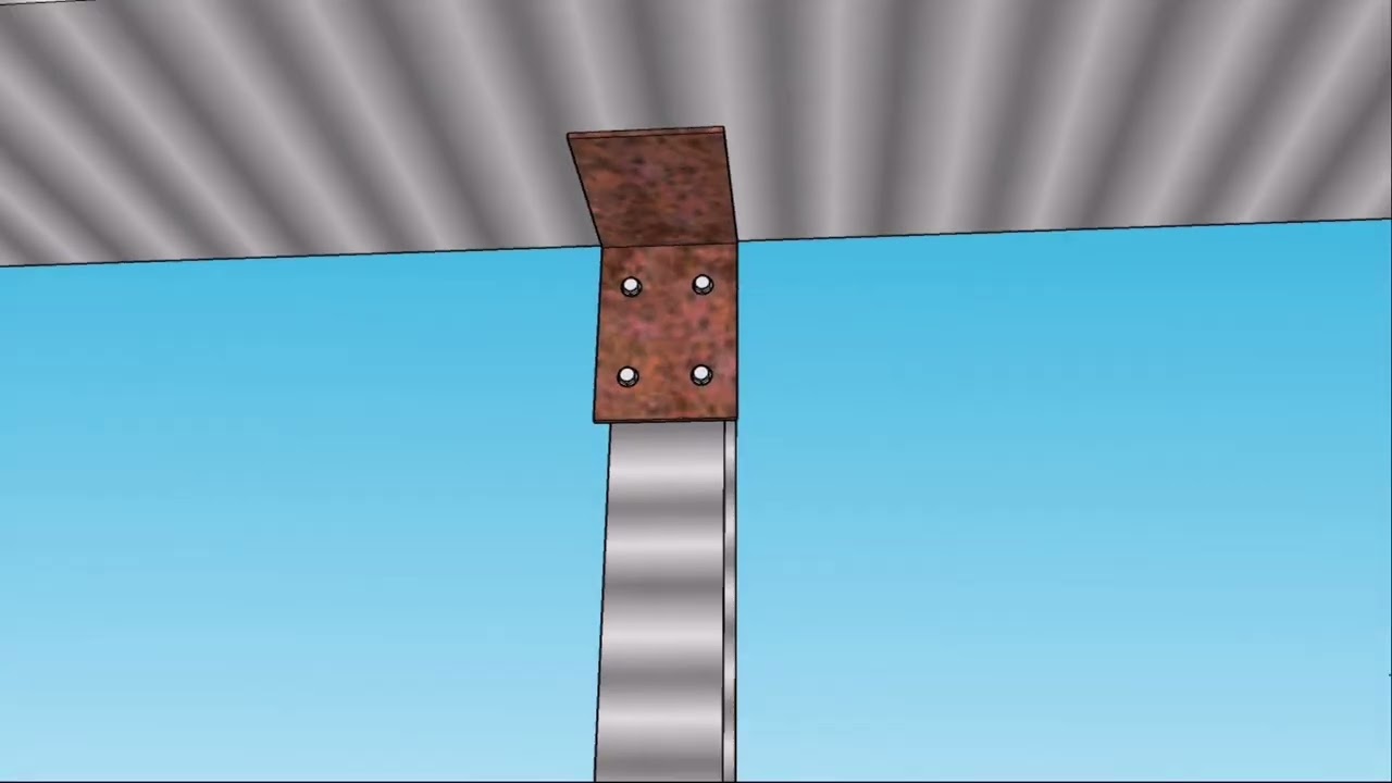 🏗️Thermorock installation process on a curtain-type steel structure🏢🌡️❄️☀️