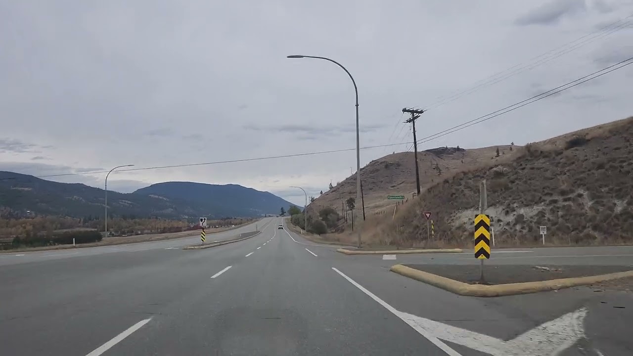 Vancouver-Jasper Road Trip #8 | Kamloops BC (Exit Shuswap Rd) to Vinsulla BC on Hwy 5 | 2025.10.28