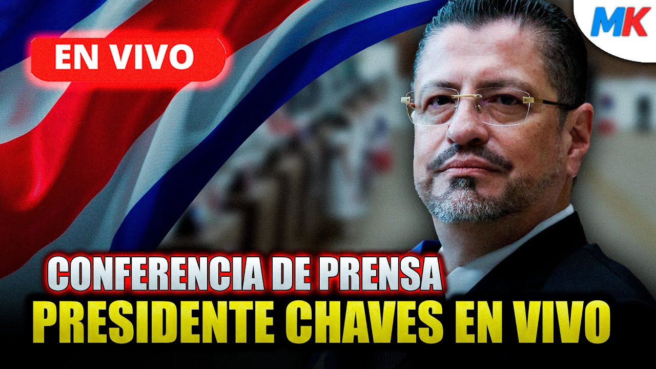🔴EN VIVO: Rodrigo Chaves HABLA al país desde Casa Presidencial
