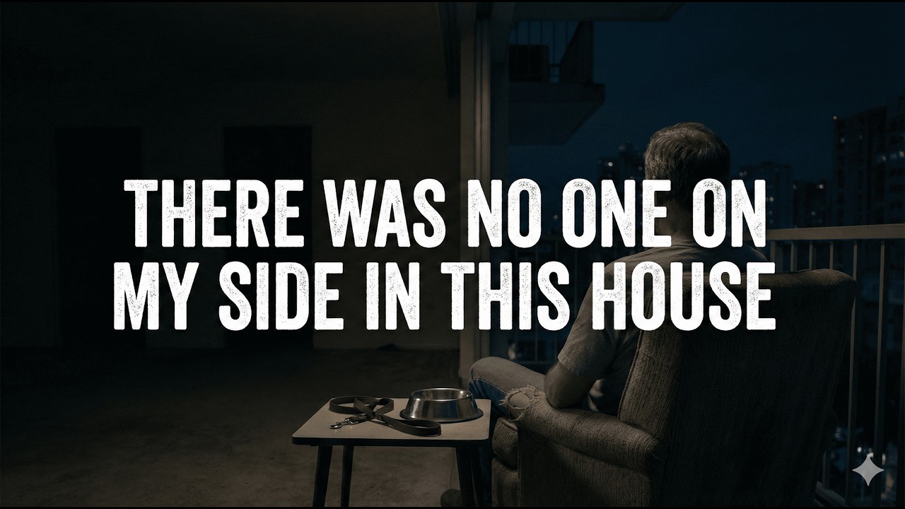 The only soul who truly listened to my sighs is gone.