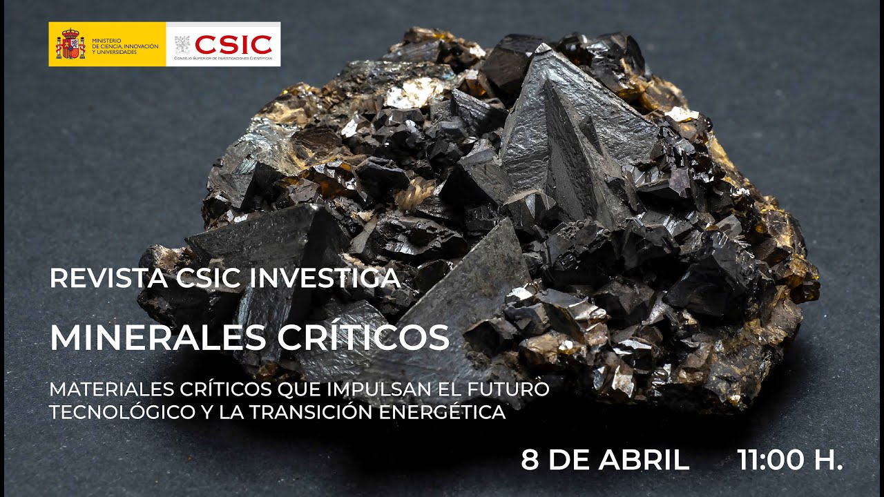 Presentación del nuevo número de la revista CSIC Investiga: Materiales Críticos