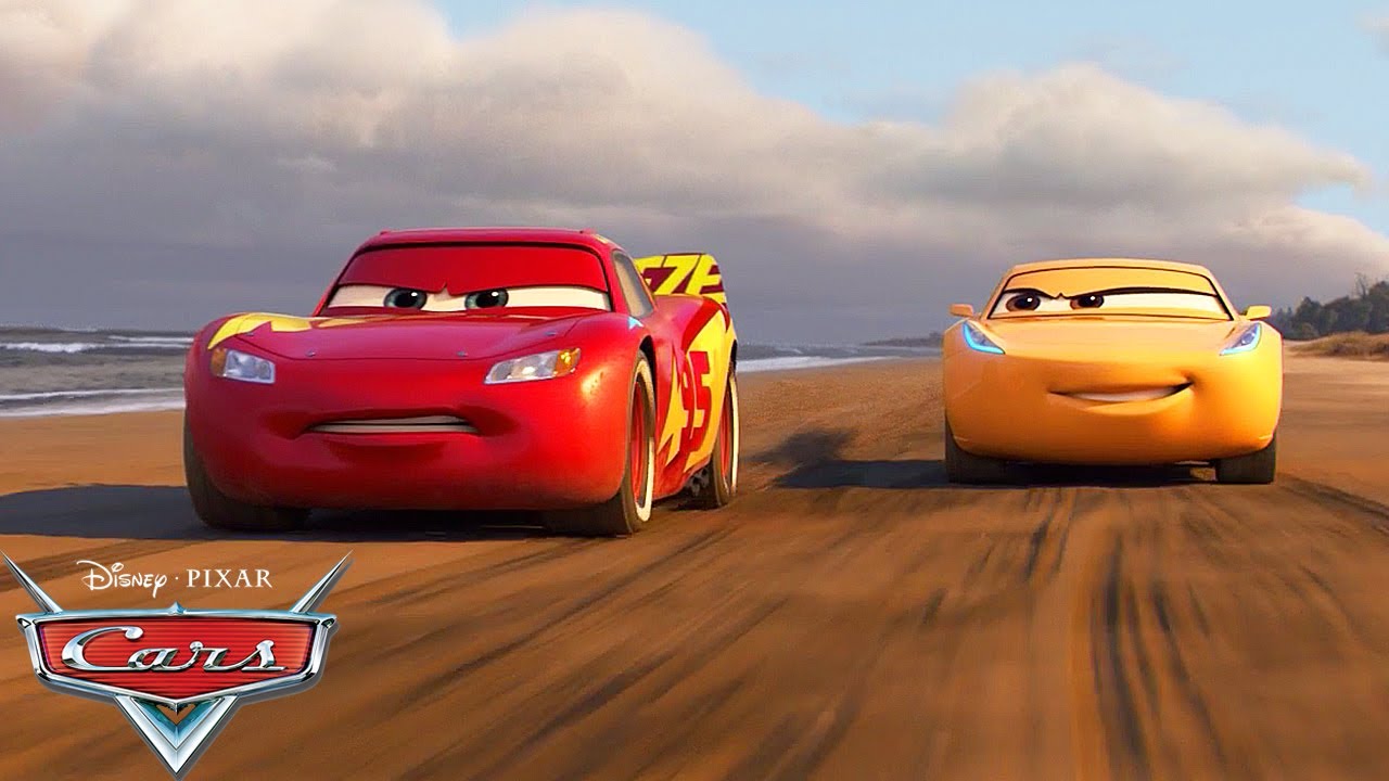 Racing by the Ocean! | Pixar Cars | @disneyjr