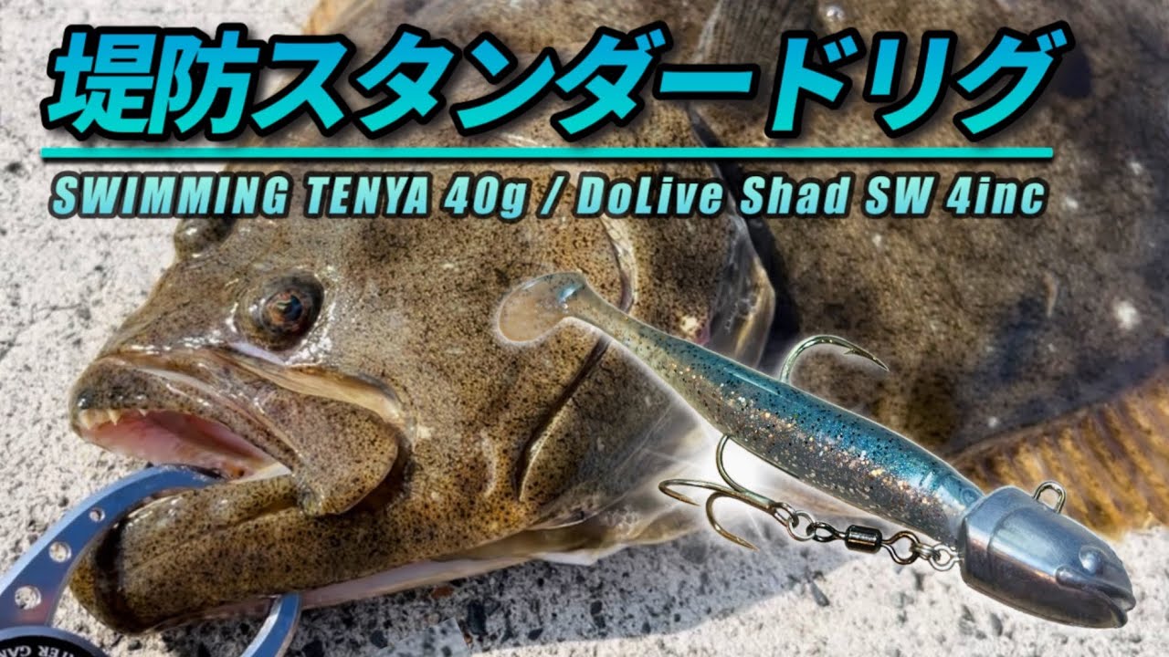 【ヒラメ釣り】如何なる状況下でも結果を出すルアーはやっぱりコレ【 フラットフィッシュ】