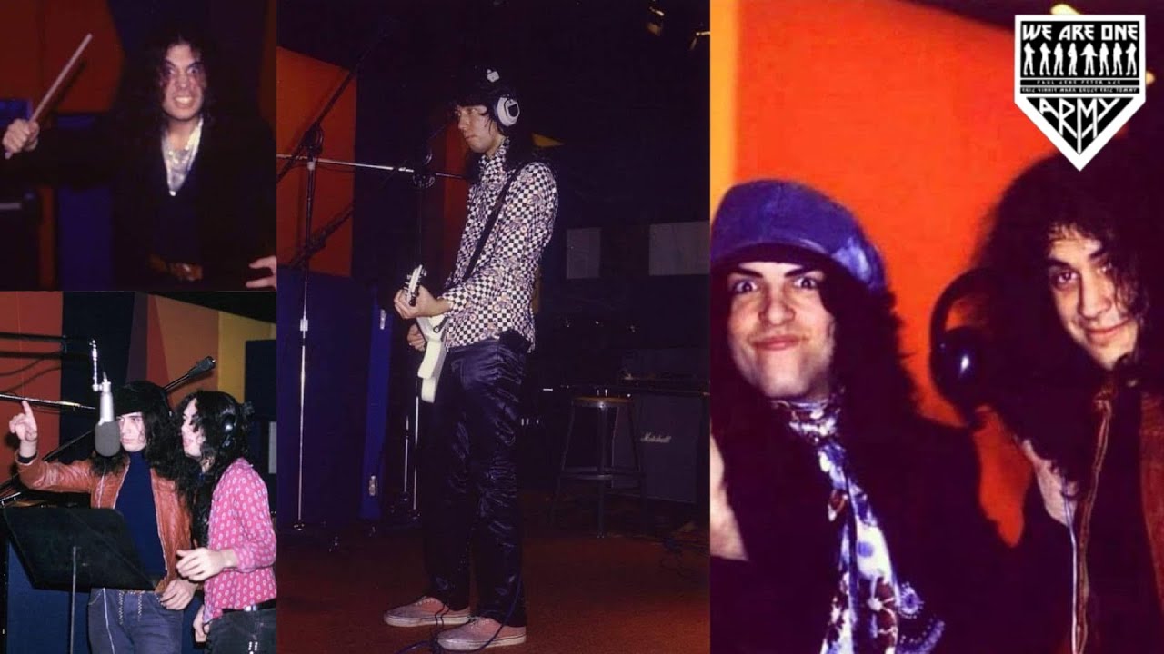 VERY RARE KISS Recording Their First Studio Album in 1973!