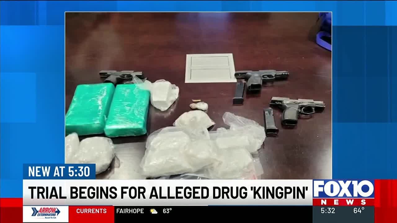 Trial begins for alleged drug 'kingpin'