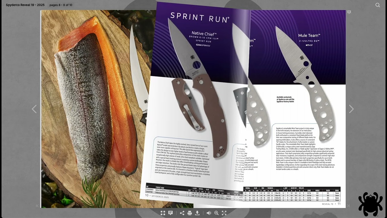 Есть ли что-нибудь привлекательное в Spyderco Reveal 19?