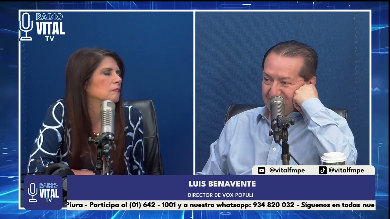 VITAL NOTICIAS - Invitado: Luis Benavente - Director de Vox Populi