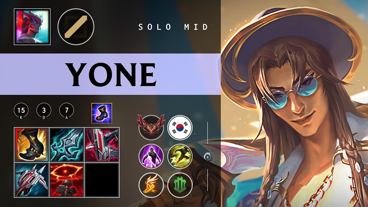 Yone Mid vs Galio - KR Grandmaster Patch 26.01