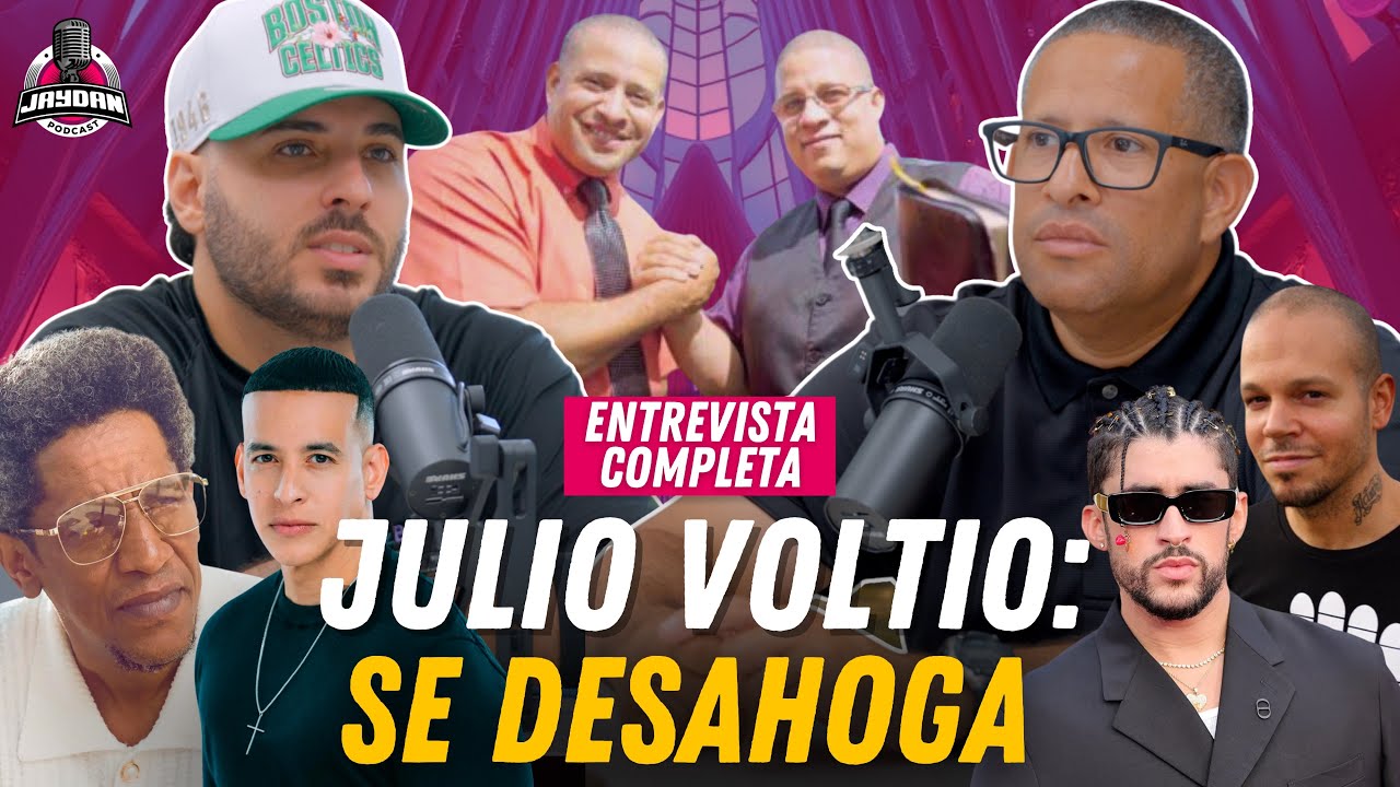 Julio Voltio LLORA al contar TESTIMONIO / Responde a Bad Bunny / Amistad con TEGO y RENÉ