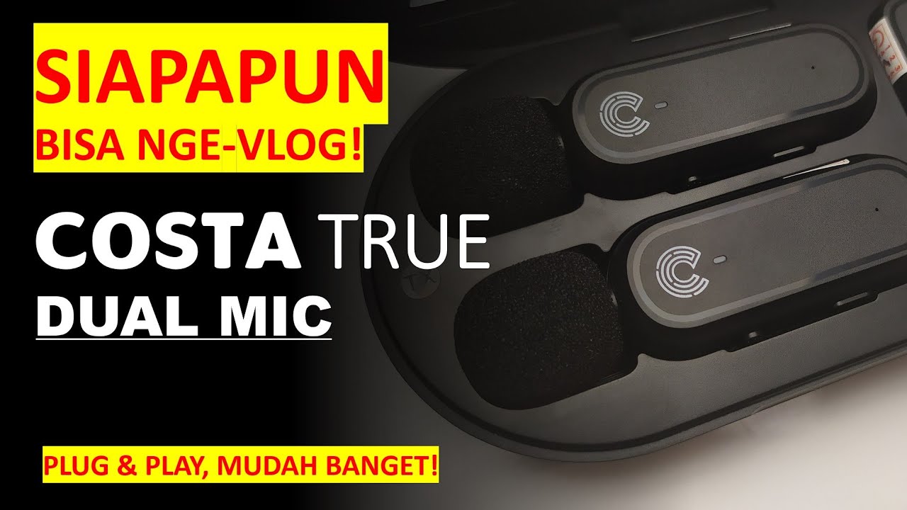 [REVIEW] COSTA True Dual Mic: SIAPAPUN bisa nge-vlog!