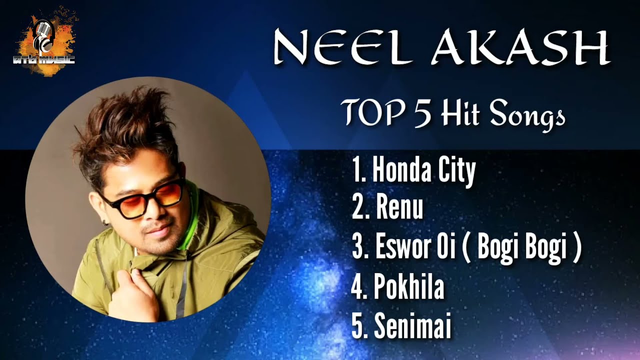 Neel Akash Top 5 Hit Songs//Assamese Bihu Songs// Neel Akash// Ujwal Aarong// Ibson Lal Boruah
