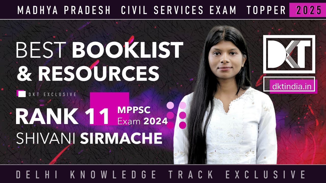 Rank 11 MPPSC Exam 2024 | Complete Booklist & Resources To Crack MPPSC Exam | By Shivani Sirmache