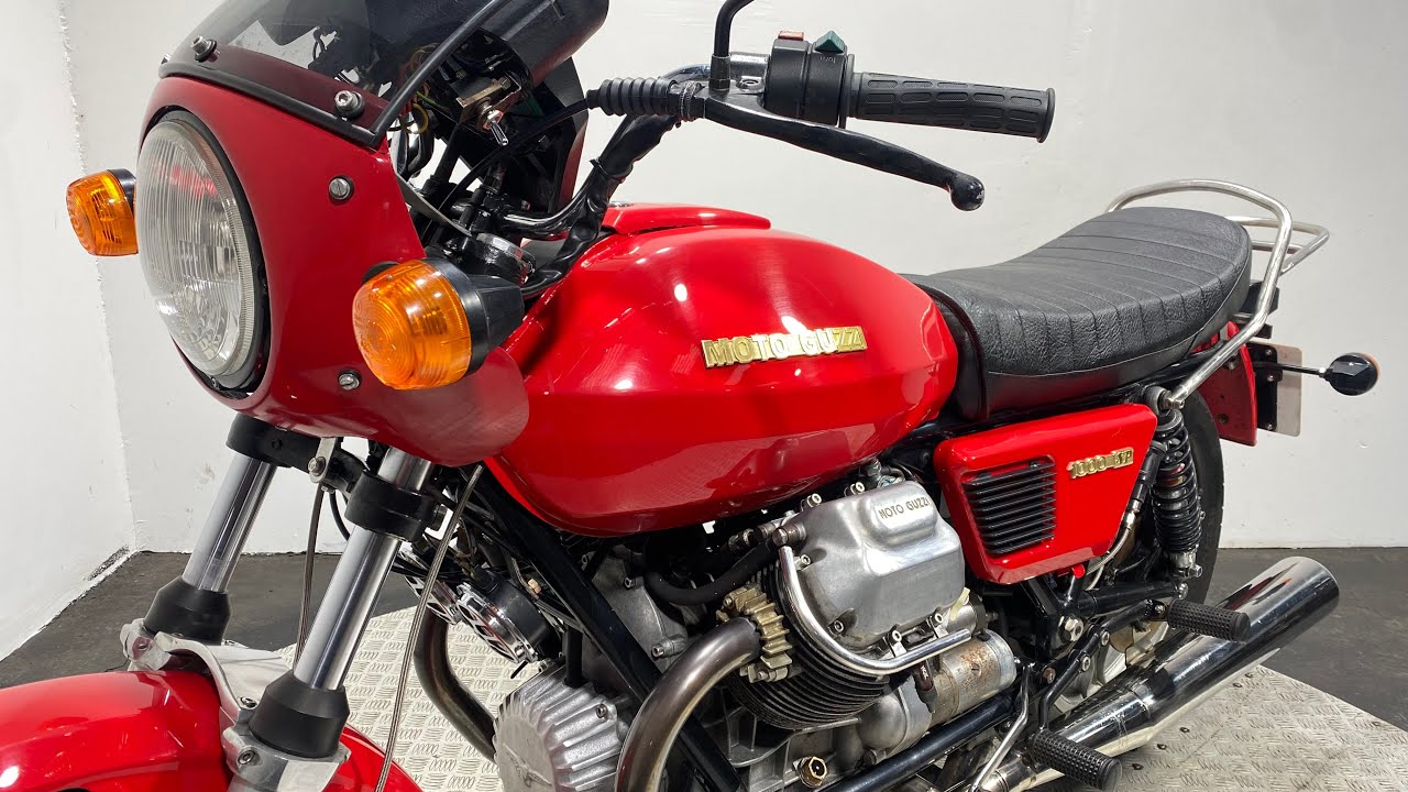 MOTO GUZZI SP 1000 SPADA 1981 6K WALK AROUND / RUNNING VIDEO