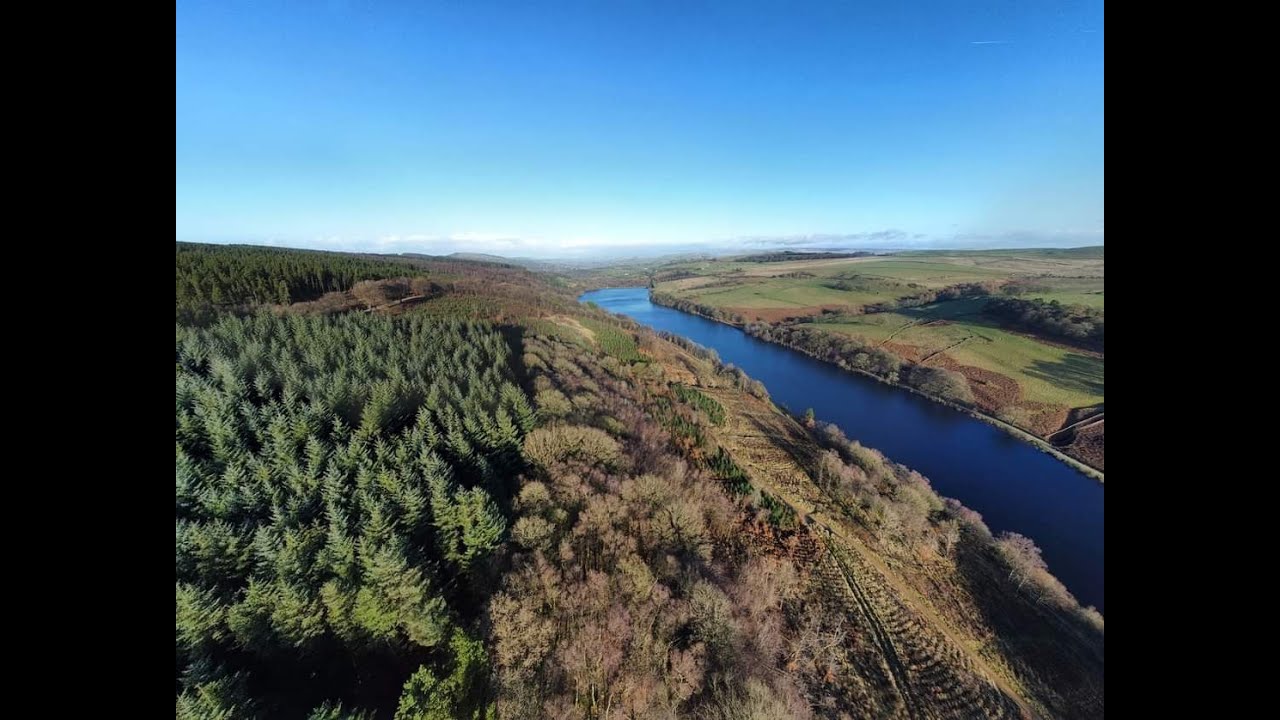 Views over Fernilee and Erwood Reservoirs in the Peak District