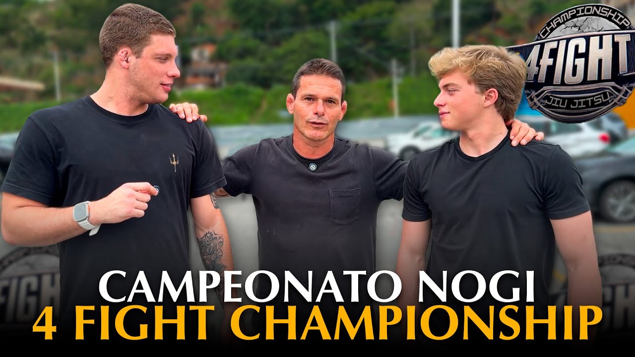 LEVEI MEUS ALUNOS BENICIO HUCK e IAN WORCMAN PARA COMPETIÇÃO DE JIU JITSU SEM KIMONO EM SP (Vlog)