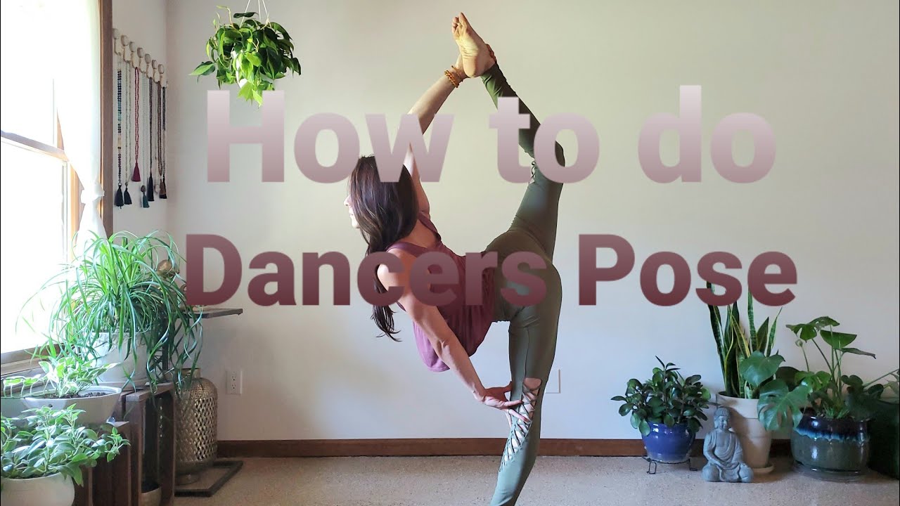How to do Dancers Pose, Natarjasana, in Yoga with Flipped Grip