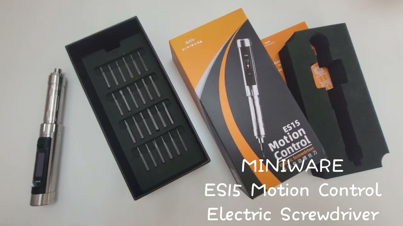 Use MINIWARE ES15 Electric Screwdriver to quickly remove and install small toys!😍👏