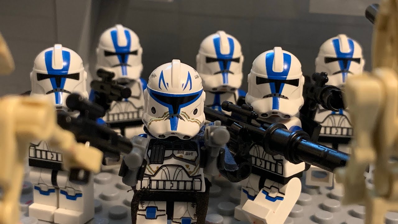 Rescue Op | lego Star Wars 501st clone wars stop motion part 2