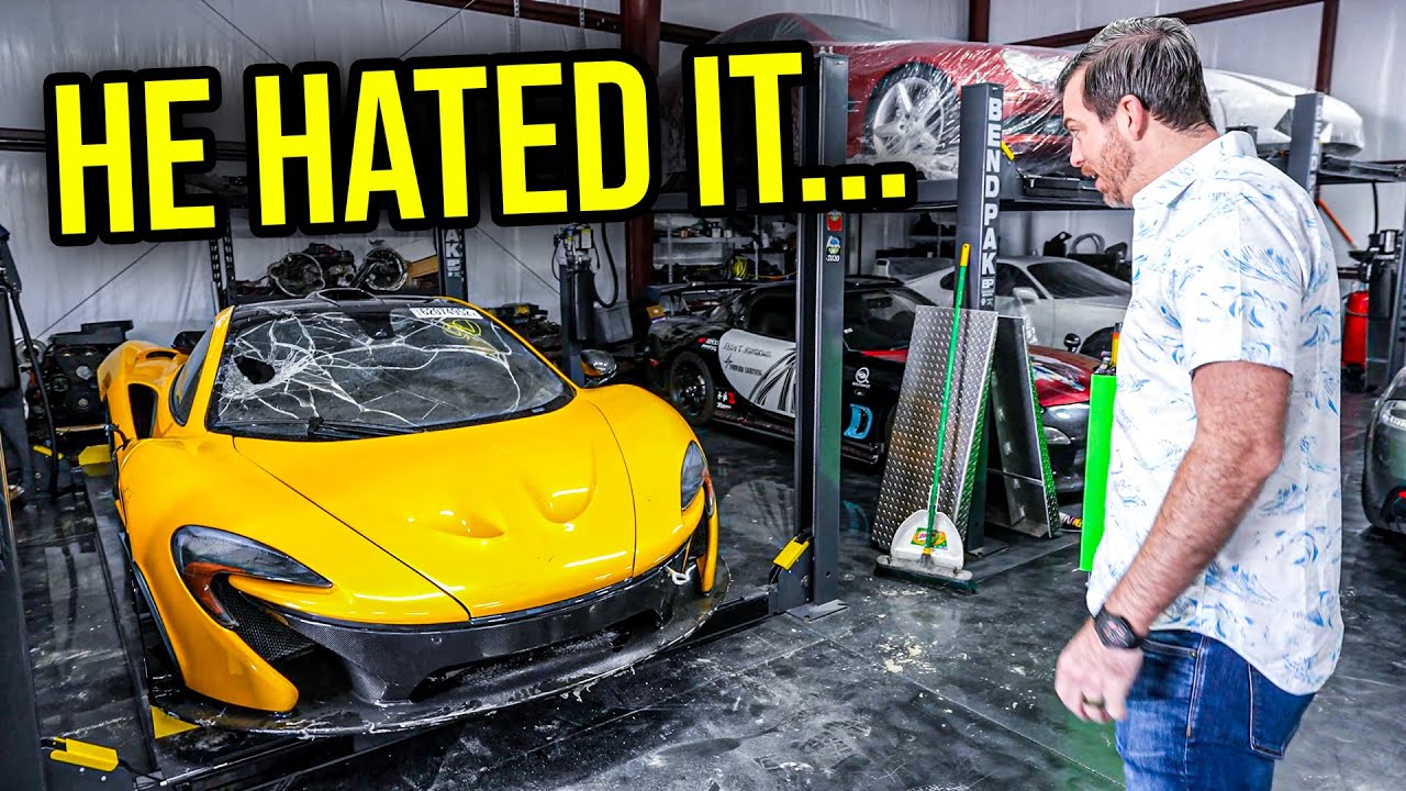 I Showed My Flooded $2,000,000 McLaren P1 To The Only Other Person Dumb Enough To Buy It