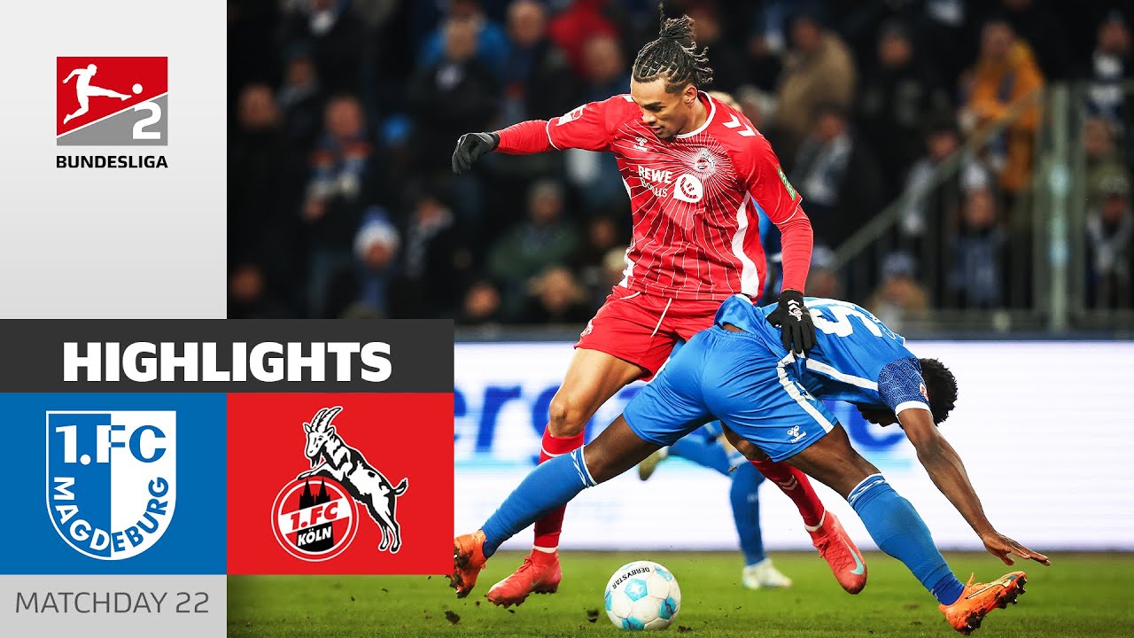 Home Curse Ends! | 1. FC Magdeburg - 1. FC K&ouml;ln 3-0 | Highlights | Matchday 22 - Bundesliga 2 24/25