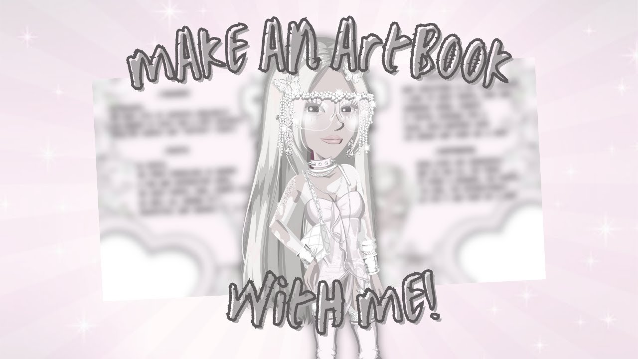 MAKE AN ARTBOOK WITH ME | moviestarplanet | bonesmsp