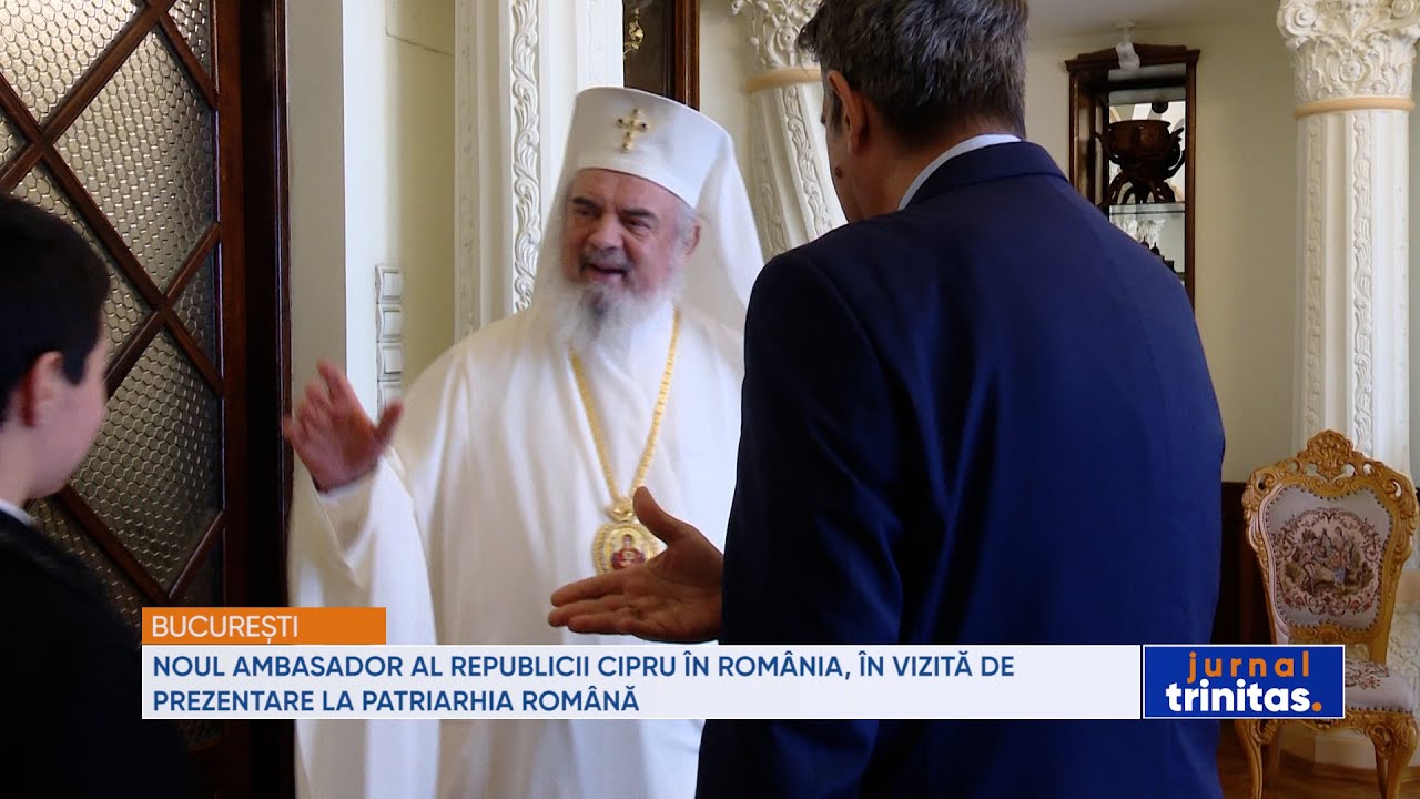 Noul ambasador al Republicii Cipru în România, în vizită de prezentare la Patriarhia Română