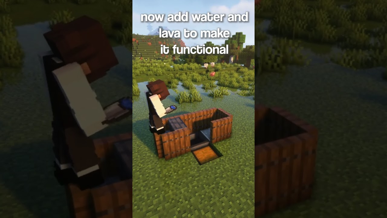 Minecraft: Cobblestone Generator | #shorts