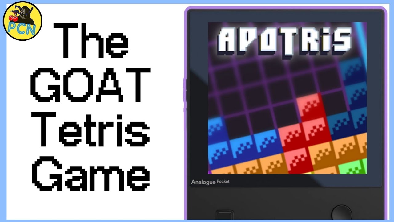 APOTRIS is the GOAT TETRIS game - GBA, Analogue Pocket, MiSTer FPGA, RetroArch, Android,  etc