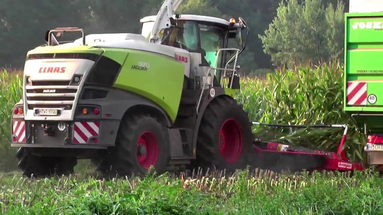 Maishächseln 2020 mit Claas Jaguar 970 u. Kemper Champion 375 Plus Teil 2.