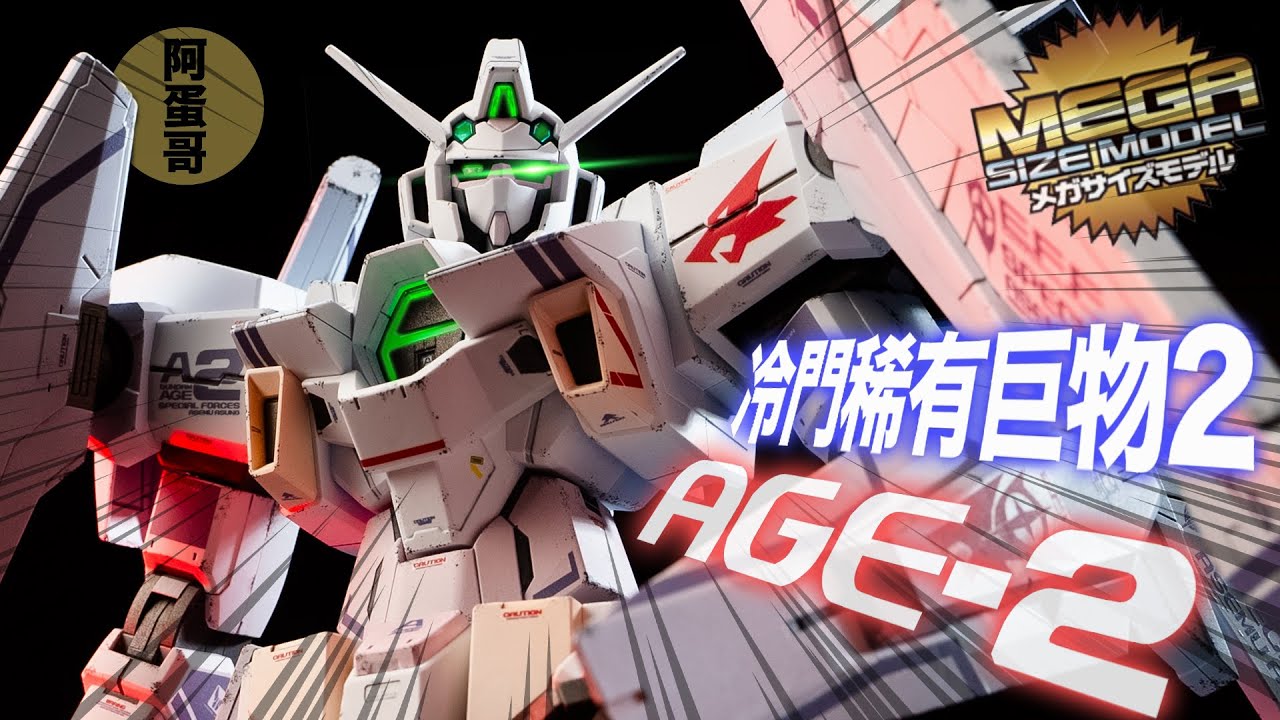 冷門稀有巨物2 1/48 AGE-2 自製:特務部隊仕樣【阿蛋哥】