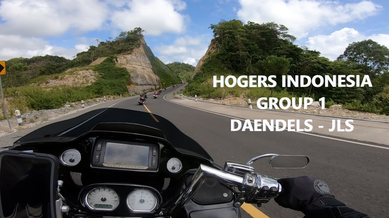 Harley Touring Daendels-JLS Gaspol Mentok Top Speed | HOGERS INDONESIA INAUGURIDETION GROUP 1 DAY 2