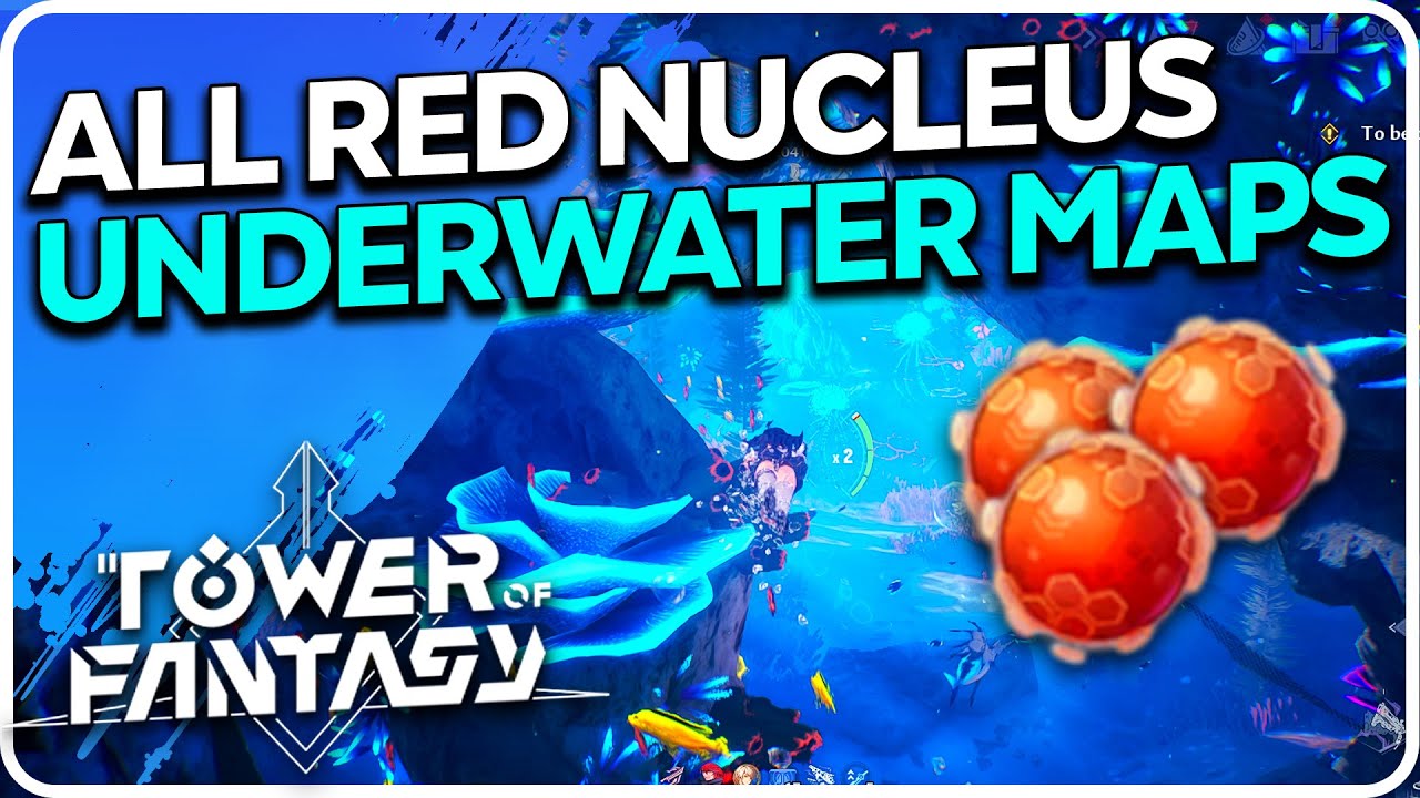 ALL RED NUCLEUS Innars, Grand Sea, Volcano - Tower of Fantasy 2.4