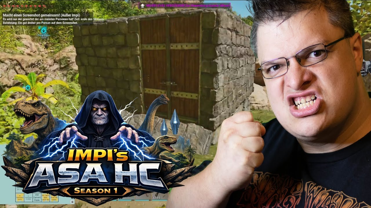 ARK Survival Ascended Hardcore - Impi´s HC Projekt S1-T2 Ich bin am Base Spot opti mobti