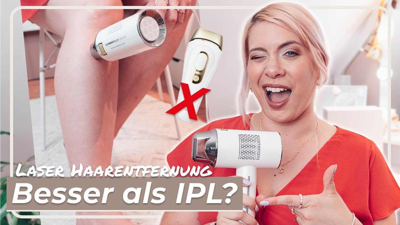 BESSER als IPL?👀 Dauerhafte Haarentfernung zuhause mit CurrentBody Skin Laser Haarentferner | Review