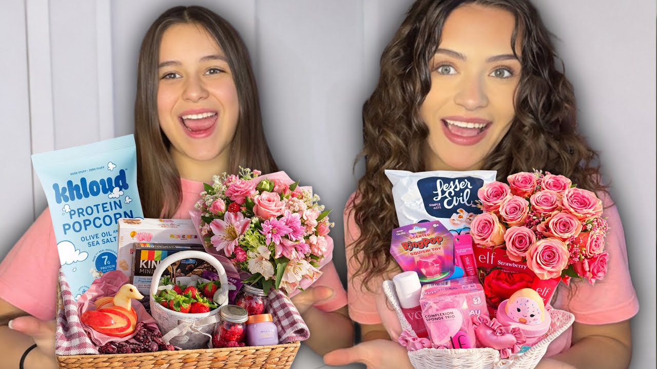 WE MADE EACH OTHER VALENTINES BASKETS! Prymrr & Xitlali 