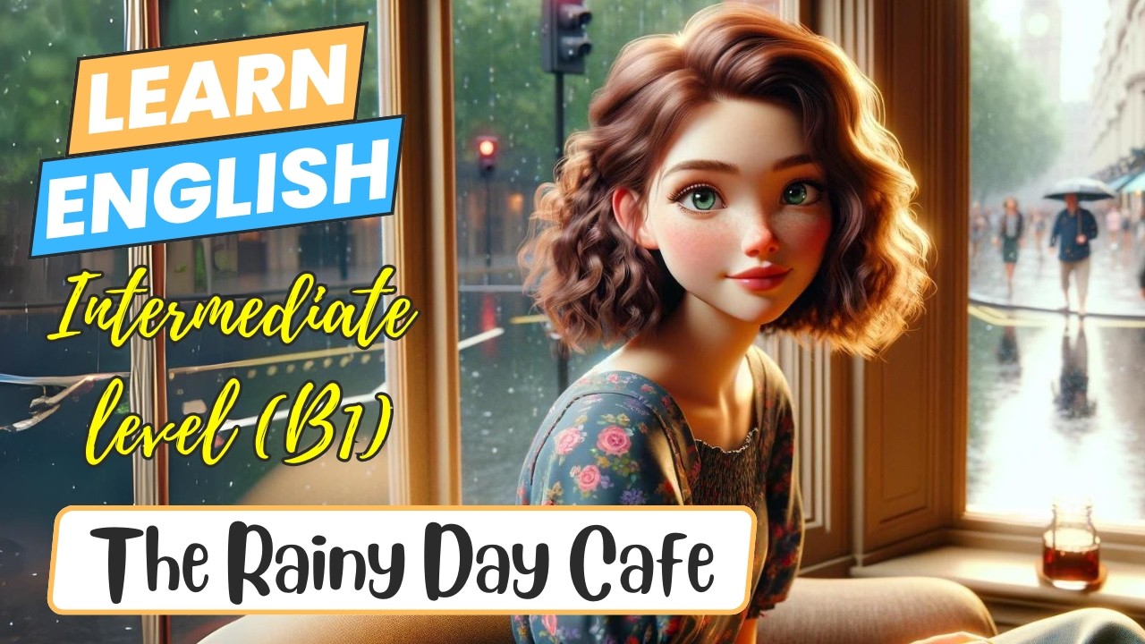 The Rainy Day Cafe ( Improve your English )|English Listening Skills - Speaking Skills| Hoot English