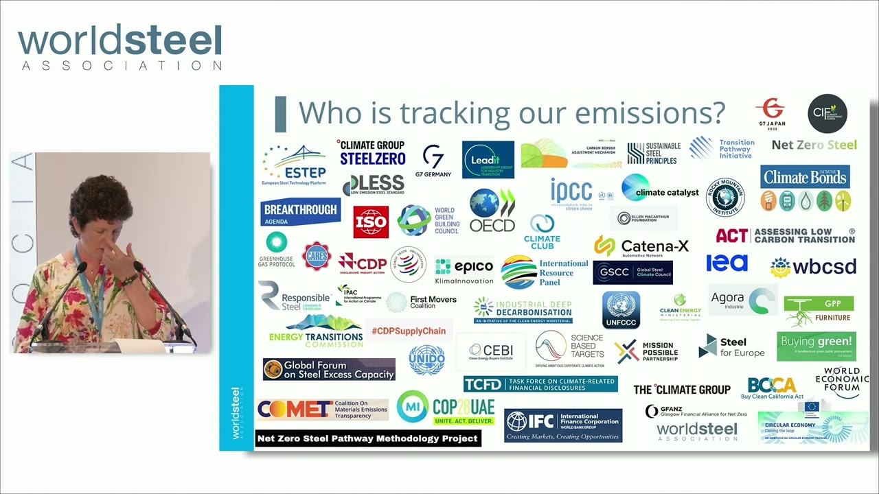 Tracking emissions | Open Forum 2024 | worldsteel