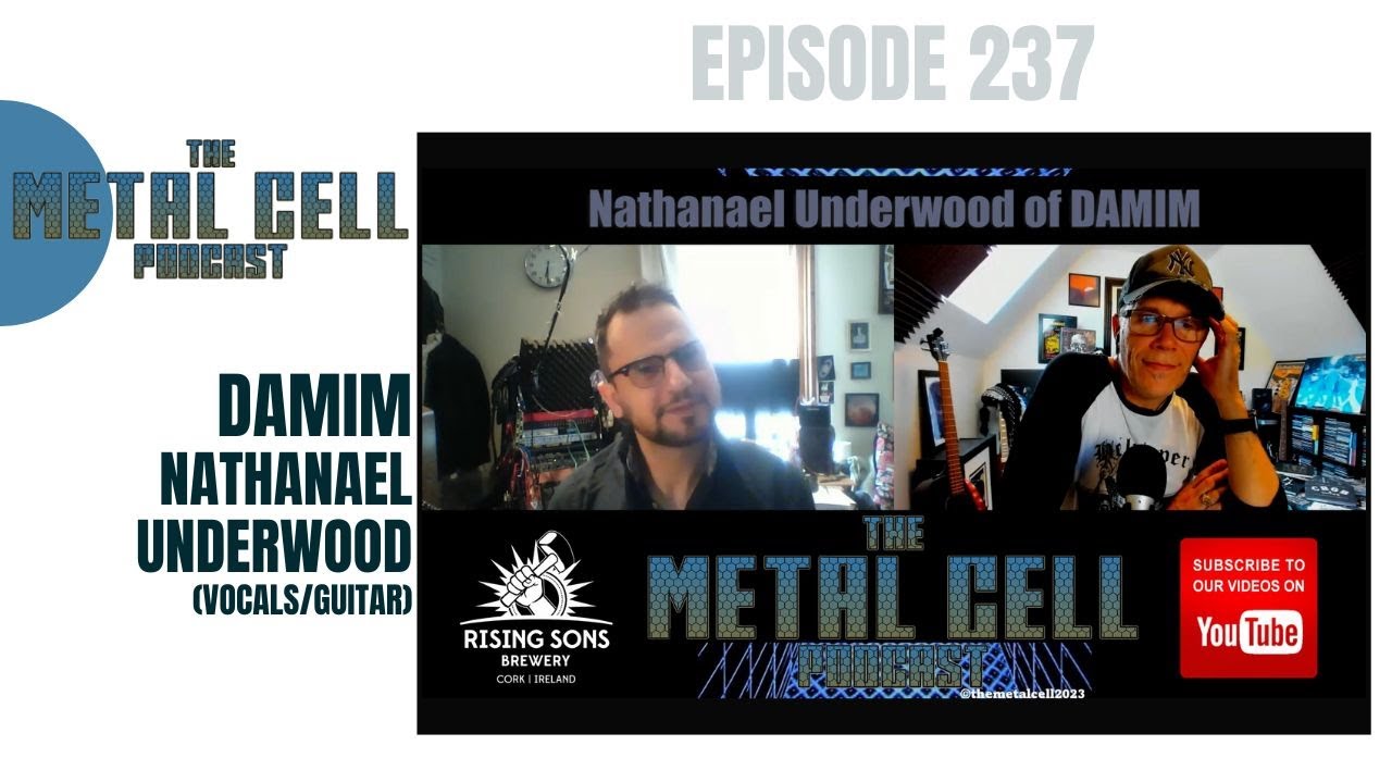 DAMIM:Nathanael Underwood talks about 'World Turned Hell' EP, writing music, comics & upcoming gigs.