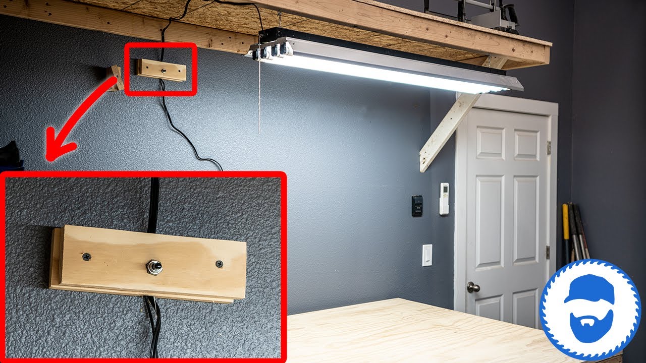 My Automatic Workbench Light: $7 DIY Upgrade