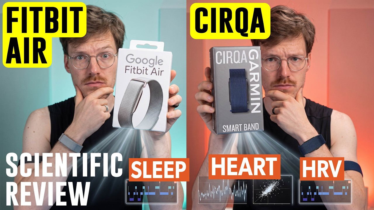 Fitbit Air vs Garmin CIRQA - Direct Scientific Comparison!