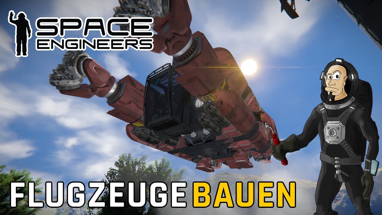 Space Engineers Tutorial - Fliegen und Minen in Atmosphäre