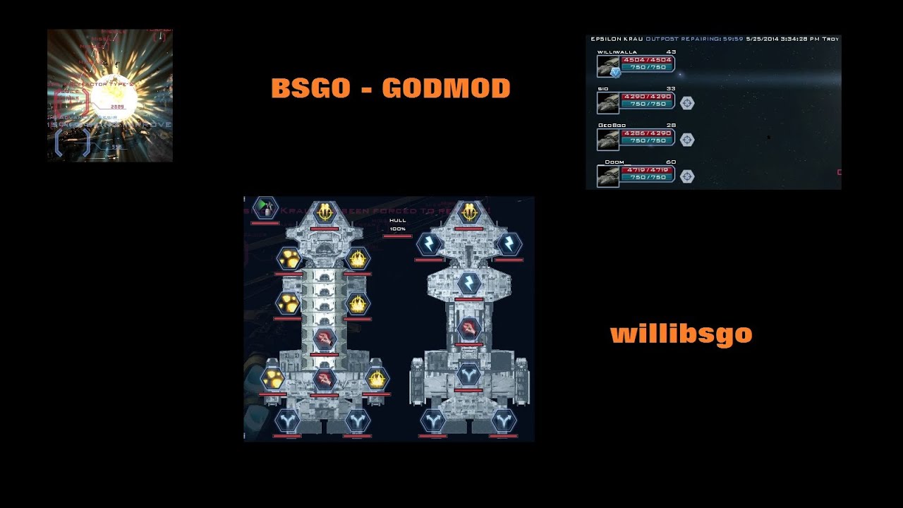 BSGO LINER GODMOD COLONIAL
