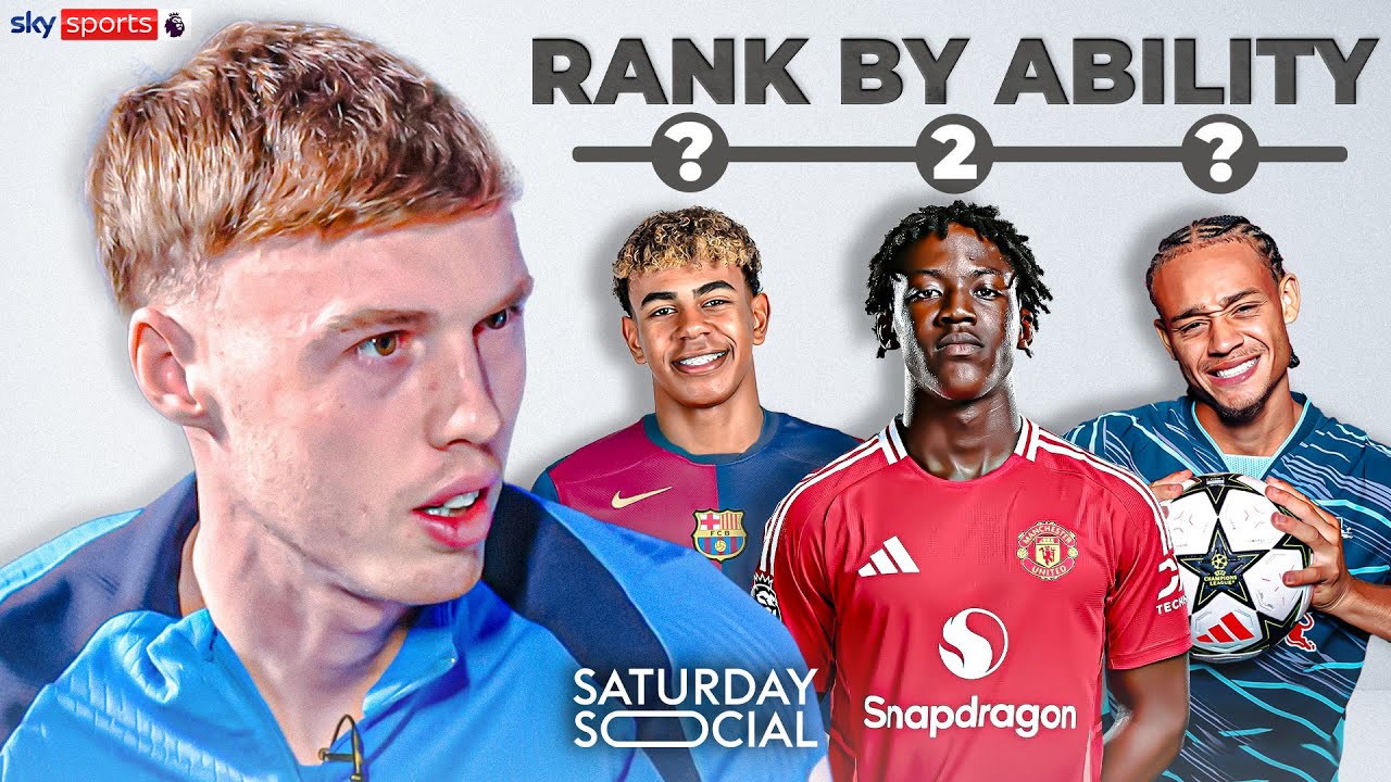 Cole Palmer RANKS the world's BEST wonderkids! 💫