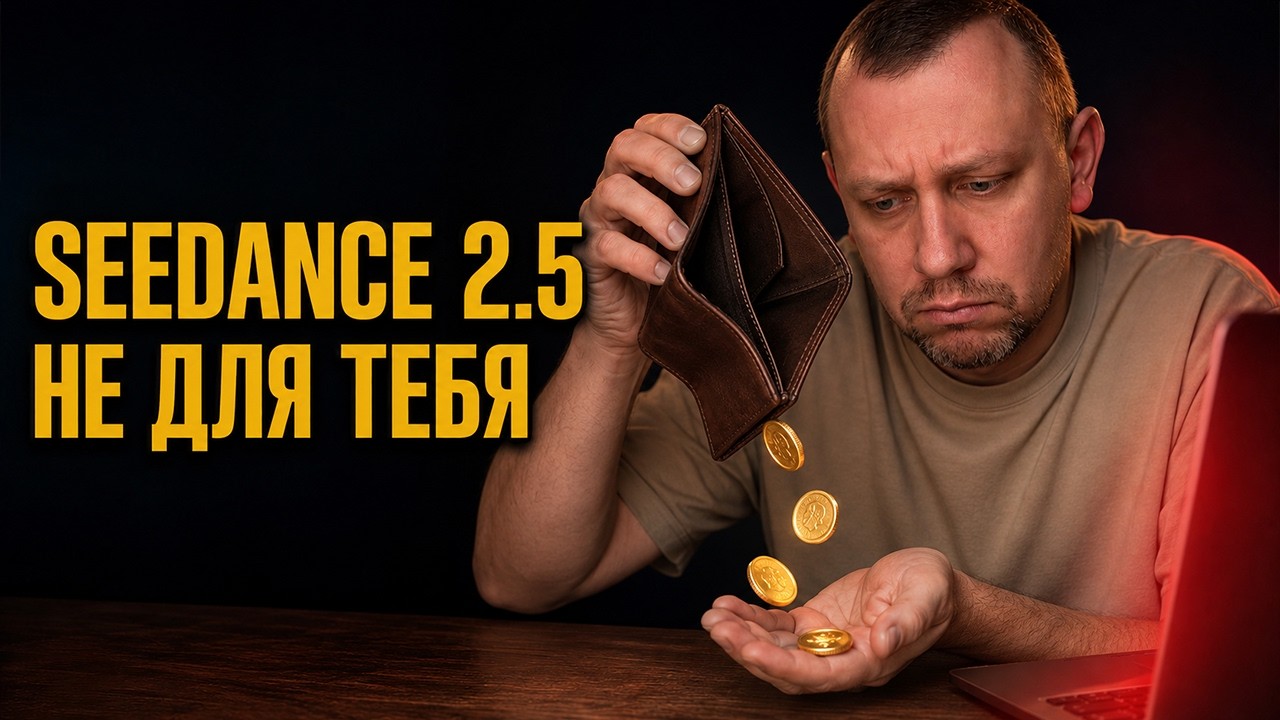 Обновили нейросеть, напугавшую Голливуд.Seedance 2.5 - AI для богатых?