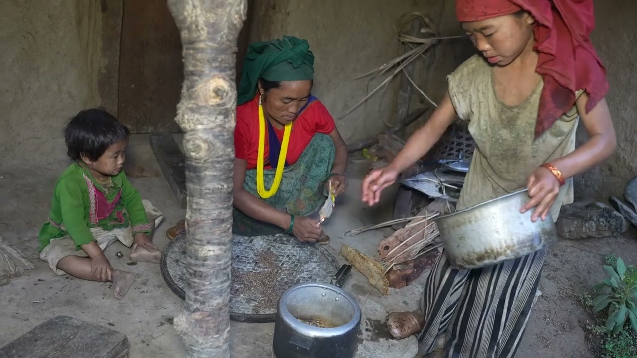Traditional village life in village || Washing technology of cloths in village